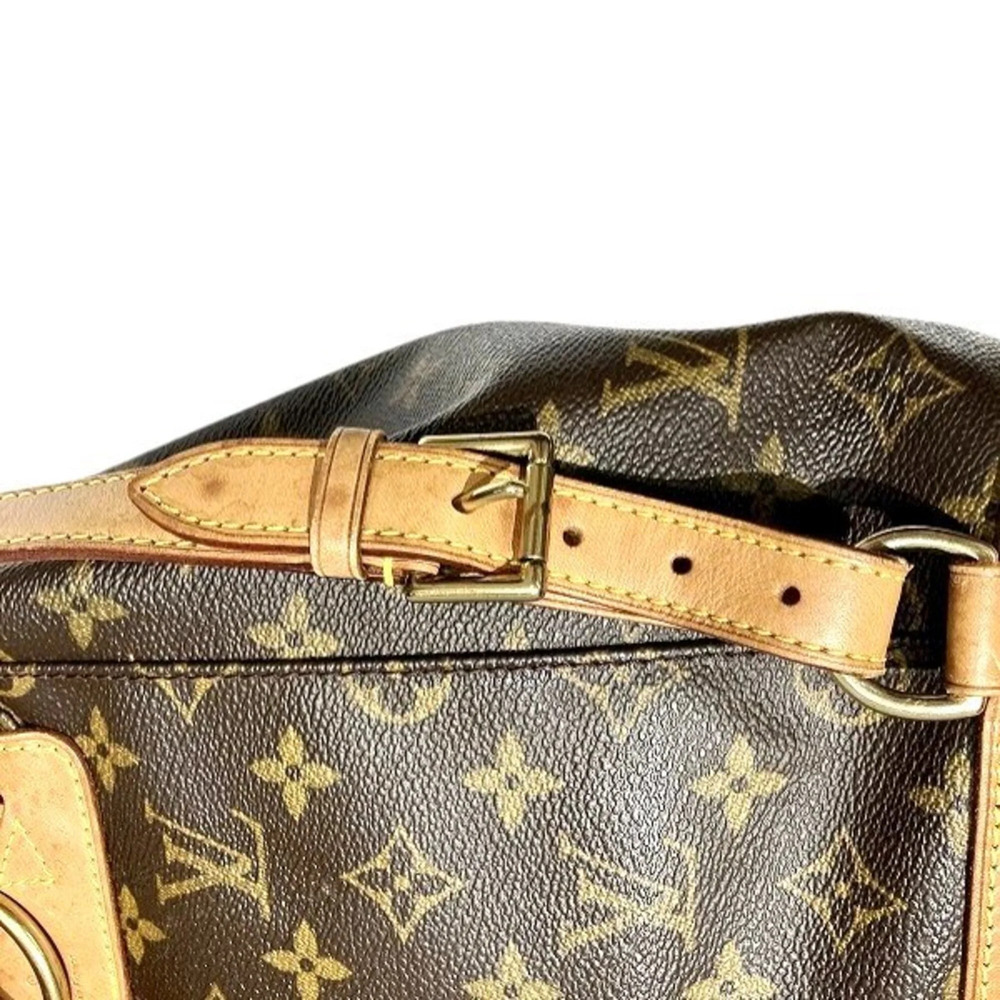 LOUIS VUITTON Authentic Brown Monogram Backpack - Picture 8 of 9